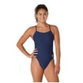 thumbnail image 1 of Speedo Maillot de Bain une Pièce Endurance à Dos Croisé pour Femmes - Bleu Marine, 28, 1 of 2