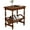 C-Cherry, variant on Wood End Table, Vintage Sofa Side Table with Magazine Rack and Rubberwood Legs, Bedside Table with Birch Wood Veneer Finish for Living Room Bedroom Small Space Home Office , Cherry