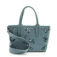 thumbnail image 1 of Pre-Owned Christian Louboutin Perforated Leather Loubinthesky Cabata Mini Tote, 1 of 11