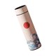 thumbnail image 5 of Botella de agua aislada sellada al vacío de acero inoxidable para deportes al aire libre Soledad Dosis de vacuna Blanco, 5 of 10