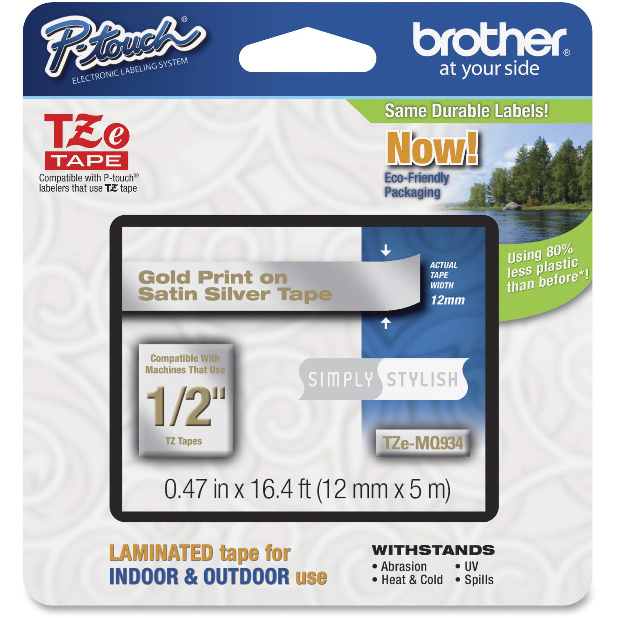 Office Plus Series 2x Alternative Label Tapes for Brother TZE231 Colour 