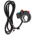 thumbnail image 4 of Handlebar Horn Turning Light Switch Handlebar Electric Motorcycle Switch 3 In 1 3 In 1 Handlebar Switch Motorbike Switch For Horn Turn Light Headlamp Motorbike Handlebars Switch 3, 4 of 8