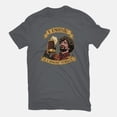 thumbnail image 3 of TeeFury Men’s Graphic T-shirt He Drinks - Beer | Tv Show| Charcoal | Extra Large, 3 of 6