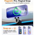 thumbnail image 5 of Entronix Heavy Duty Case For iPhone 16 Pro Max, Translucent Matte Back, Magnetic Sturdy Case, Purple, 5 of 5