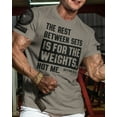 thumbnail image 3 of Gymish Rest Between Sets Workout T-Shirt for Men – Funny Gym Shirt, Mens Gym TShirt, Gym Clothes for Men, Athletic Workout Wear, 3 of 6