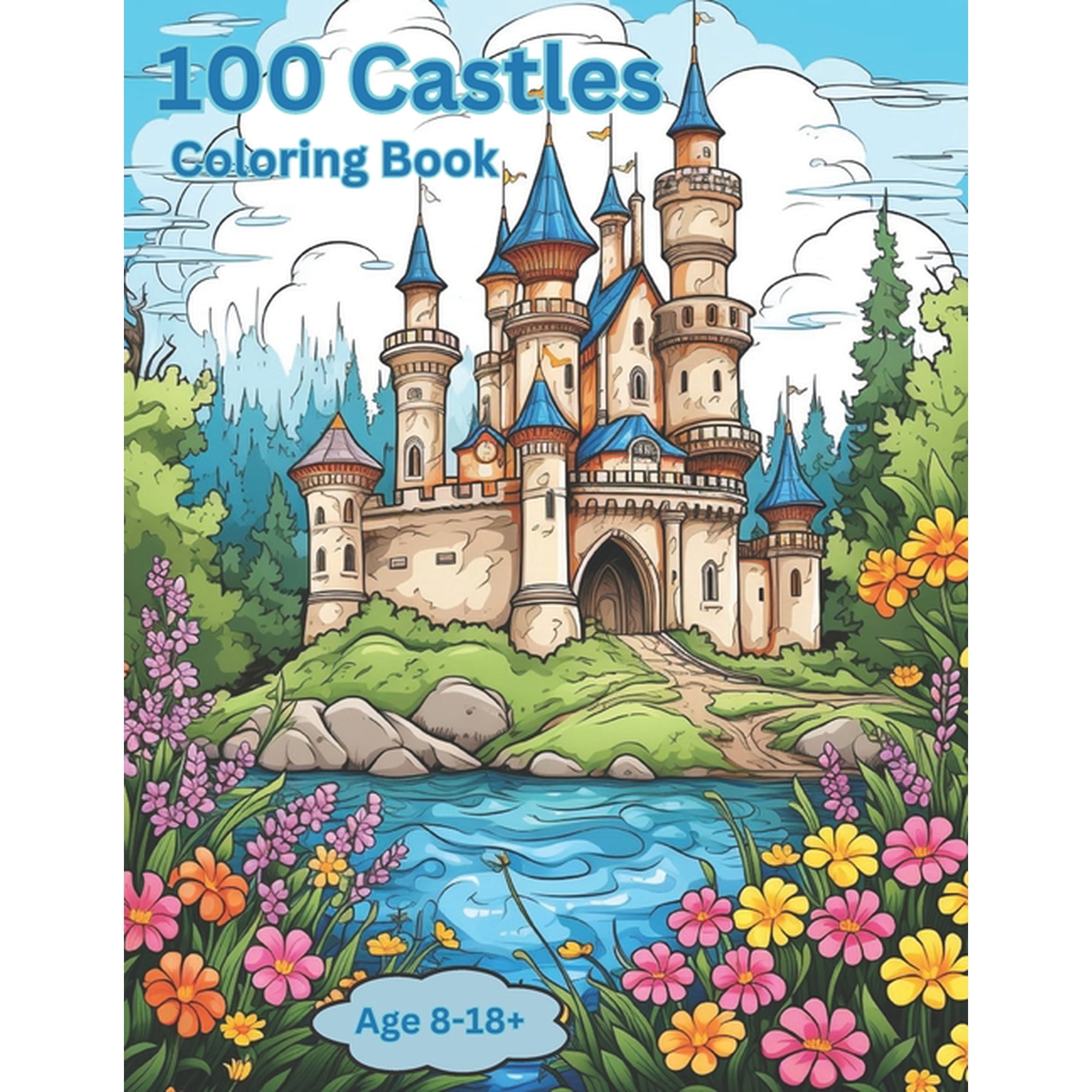 Castles Coloring Book (Paperback)