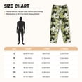 thumbnail image 3 of Gukieu Hawaii Palms Print Women's Home Trousers, with Pockets and Drawstring Pajamas, Home Pajamas, Sleepwear-Large, 3 of 6