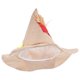 thumbnail image 4 of FELTECHELECTR Sombrero de bruja de ala ancha, ligero, para disfraz de Halloween, accesorio de cosplay, decoración para fiesta, 4 of 6