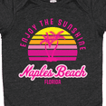 thumbnail image 4 of Inktastic Summer Enjoy the Sunshine Naples Beach Florida in Pink Boys or Girls Baby Bodysuit, 4 of 5