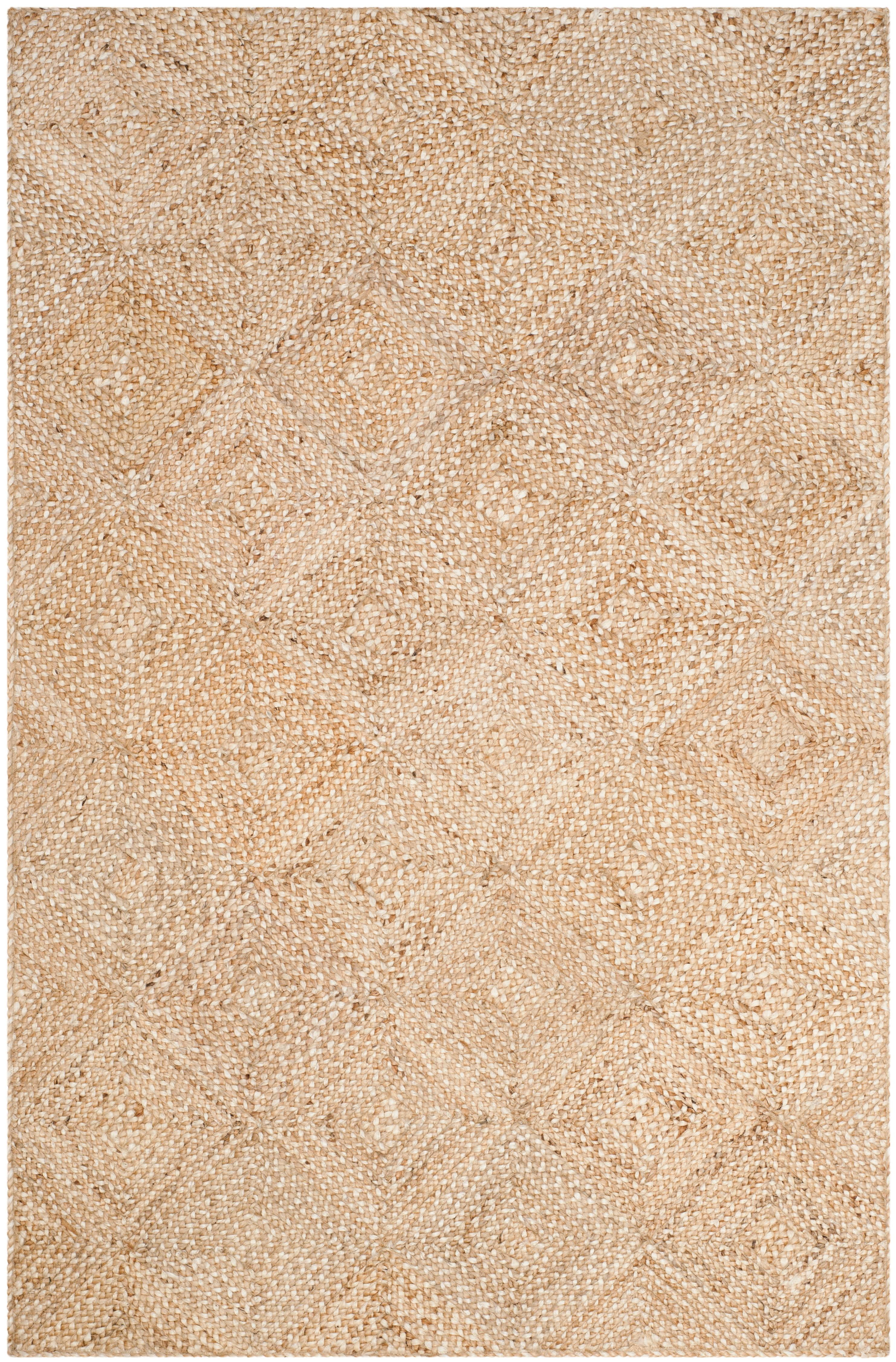 SAFAVIEH Natural Fiber Galley Braided Jute Area Rug, Natural, 9' x 12'
