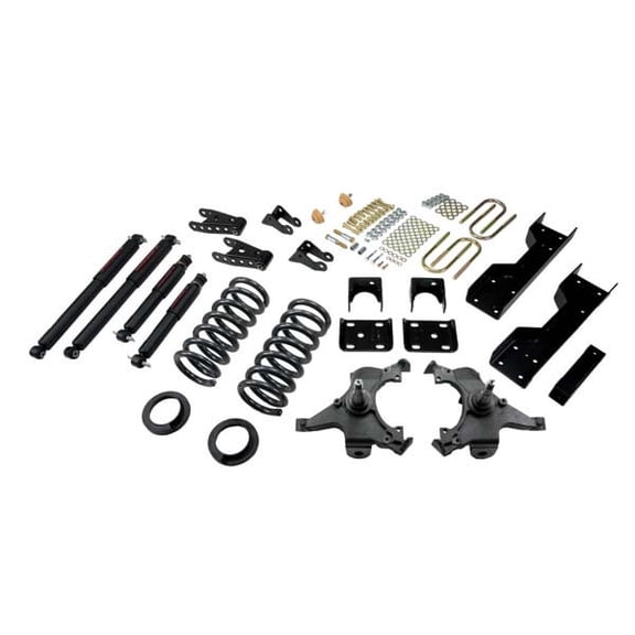 Belltech LOWERING KIT WITH ND2 SHOCKS Fits select: 1988-1990,1992-1998 CHEVROLET GMT-400 C1500