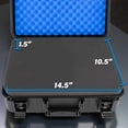 thumbnail image 4 of CASEMATIX Wireless Microphone Case for 12 Mics – Customizable Hard Shell Travel Mic Case with Foam Compatible with Shure, Sennheiser, AKG, Audio-Technica, 4 of 9