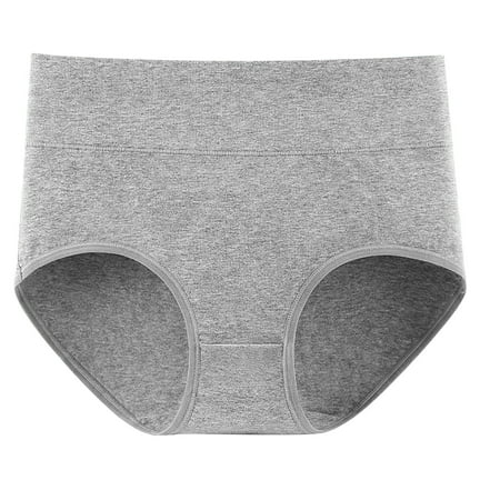 Erwazi Women s Briefs Underwear Cotton High Waist Panties Ladies Panty Full Coverage Underwear