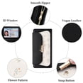 thumbnail image 4 of LOUEBICA Womens Wallet Vegan Leather Long Ladies Wallets RFID Blocking Bifold Card Holder with Floral Pattern Zipper Pocket, 4 of 8