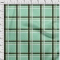 thumbnail image 3 of oneOone Polyester Lycra Mint Green Fabric Madras Check Sewing Craft Projects Fabric Prints By Yard 56 Inch Wide, 3 of 4