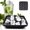 Black, variant on Silicone Ice Ball Molds with Water Funnel, 16-Cavity Sphere Ice Trays for Whiskey and Cocktails, Easy Release and Dishwasher Safe