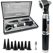 SCIan Otoscope Ear Scope with Light Ear Infection Detector and Pocket Ear Checker Kit with 3X Magnify Lens Suitable for KidsAdults Doctors Pets Black