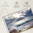 thumbnail image 6 of Elephant Stock Ocean At Sunrise Wall Art - Horizontal Canvas Wall Art - Living Room Wall Decor - Beach Canvas - Beige And Blue Decor - 48" x 32", 6 of 8