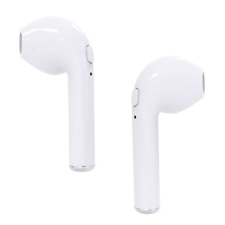 Bluetooth Earbuds, Wireless Headphones Headsets Stereo In-Ear Earpieces Earphones for iPhone 7/ 7 Plus/ 6/ 6s Plus (Best Wireless Earpiece 2019)