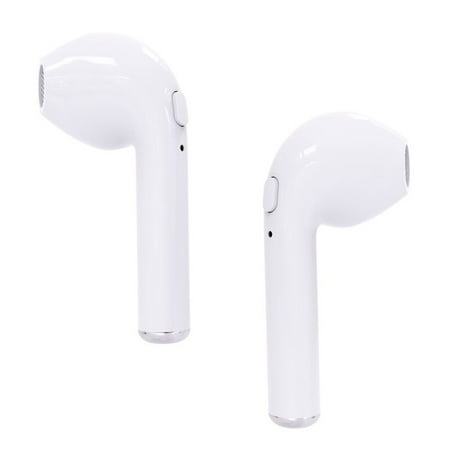 Headset Headphones Earbuds - Bluetooth Earbuds, Wireless Headphones Headsets Stereo In-Ear Earpieces Earphones for iPhone 7/ 7 Plus/ 6/ 6s Plus (white)