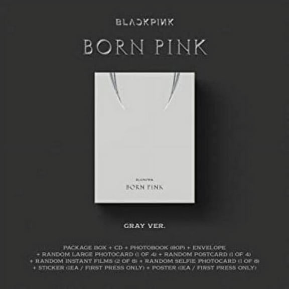 Blackpink - BORN PINK (Standard CD Boxset Version C / GRAY) - Music & Performance - CD