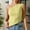 Yellow, variant on Hvot&aat Womens Sleeveless Off-shoulder Solid Color Tank Tops Going Out Tops Ruched Asymmetrical Sleeveless Shirts