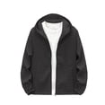 thumbnail image 5 of KyCheLot Zip up Jackets for Men Texture Pockets Hooded Casual Athletic Outdoor Lightweight Outwear, 5 of 7