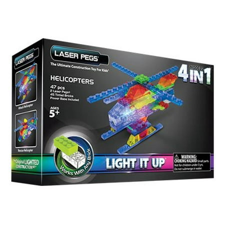 Laser Pegs MPS 4IN1 - Helicopters