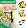 thumbnail image 6 of Cute Ghosts Server Apron with 3 Pockets Waterproof Waitress Waist Short Apron for Man Woman 12 Inches, 6 of 7