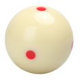 thumbnail image 1 of 5.72cm 2.25" Red 6 Dot-Spot Measle Pool-Billiard Practice Training Cue Ball, 1 of 7