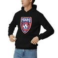 thumbnail image 6 of Miami Fc Men Fleece Hoodie Casual Pullover Sweatshirt With Kangaroo Pocket, 6 of 6