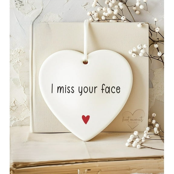 I Miss Your Face - Long Distance Friend Gift - Missing You Gift - Gift for Friend - Best Gift