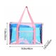 thumbnail image 3 of Bolso de Playa Transparente E Impermeable – Bolso Grande Tipo Gelatina con Cremallera, Bolsa de Piscina a Prueba de Arena para Mujer, Artículos Esenciales de Viaje para Vacaciones, Cruceros, Natación, 3 of 6