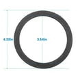 thumbnail image 3 of 5Pc Strainer Gasket Seal Ring Rubber Gray Washer Fits for 3-1/2 Inch, 3 of 5