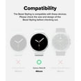 thumbnail image 3 of Ringke Bezel Styling [Stylish Stainless Steel Frame] for Galaxy Watch 8 44mm, Sleek Lightweight Anti-Scratch Cover - 44-02 (ST) Black, 3 of 11
