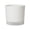 White, variant on FXMLRLK Plastic Plant Pots, 1 Pack Small Flower Pot Planters with Drainage Holes and Saucer for Home Decor Indoor Plants(White)