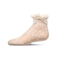 thumbnail image 3 of MeMoi Girls Floral Lace Bow Trim Ankle Sock - Girls - Female, 4, Black, 3 of 7