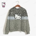 thumbnail image 3 of Sudadera con estampado de HELLO KITTY para mujer, sudadera con capucha de manga larga de gran tamaño para mujer, sudadera con estampado de dibujos animados para mujer y2k, 3 of 5