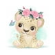 thumbnail image 1 of Wdftyju Pintura de diamante 5D Animal de dibujos animados DIY Taladro redondo completo Regalo de mosaico (A5193) Wdftyju 7gs0vb0ek4du9ru2D05, 1 of 9