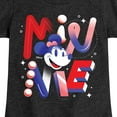 thumbnail image 3 of Disney - Minnie Word Art - Toddler & Youth Girls Short Sleeve Graphic T-Shirt, 3 of 5