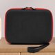 thumbnail image 4 of Bolsa de almacenamiento, bolso de mano, estuche rígido de viaje duradero para smartphone, estabilizador de cardán de mano DJI Osmo 5, accesorios. rojo, 4 of 9