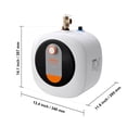 BENTISM 2.5 Gallon Electric Mini Tank Water Heater 120V 1400W Hot Water ...