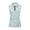Cross Floral Pattern, variant on Whosucclay Smoke Skeleton Design Golf Shirts for Women for Ladies, Sleeveless Quick Dry Half Zip Womens Sleeveless Golf Shirts for Outdoor Hiking Tennis Running