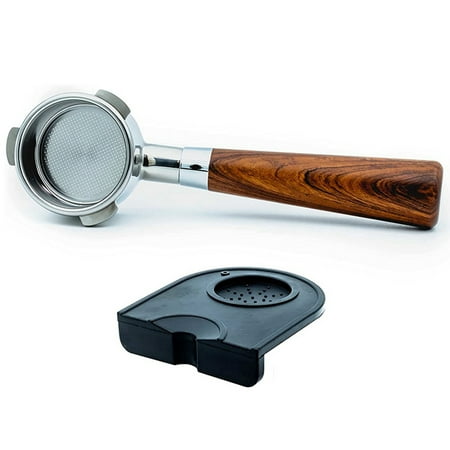 

Coffee 54mm Bottomless Portafilter Wood Handle with 304 Stainless Steel for Barista Accessories