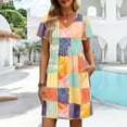 thumbnail image 4 of Summer Dresses for Women Hawaiian Boho Dresses Fashion Travel Cruise Outfits Beach Vacation Clothes Sundress Dress with Pockets, 4 of 6