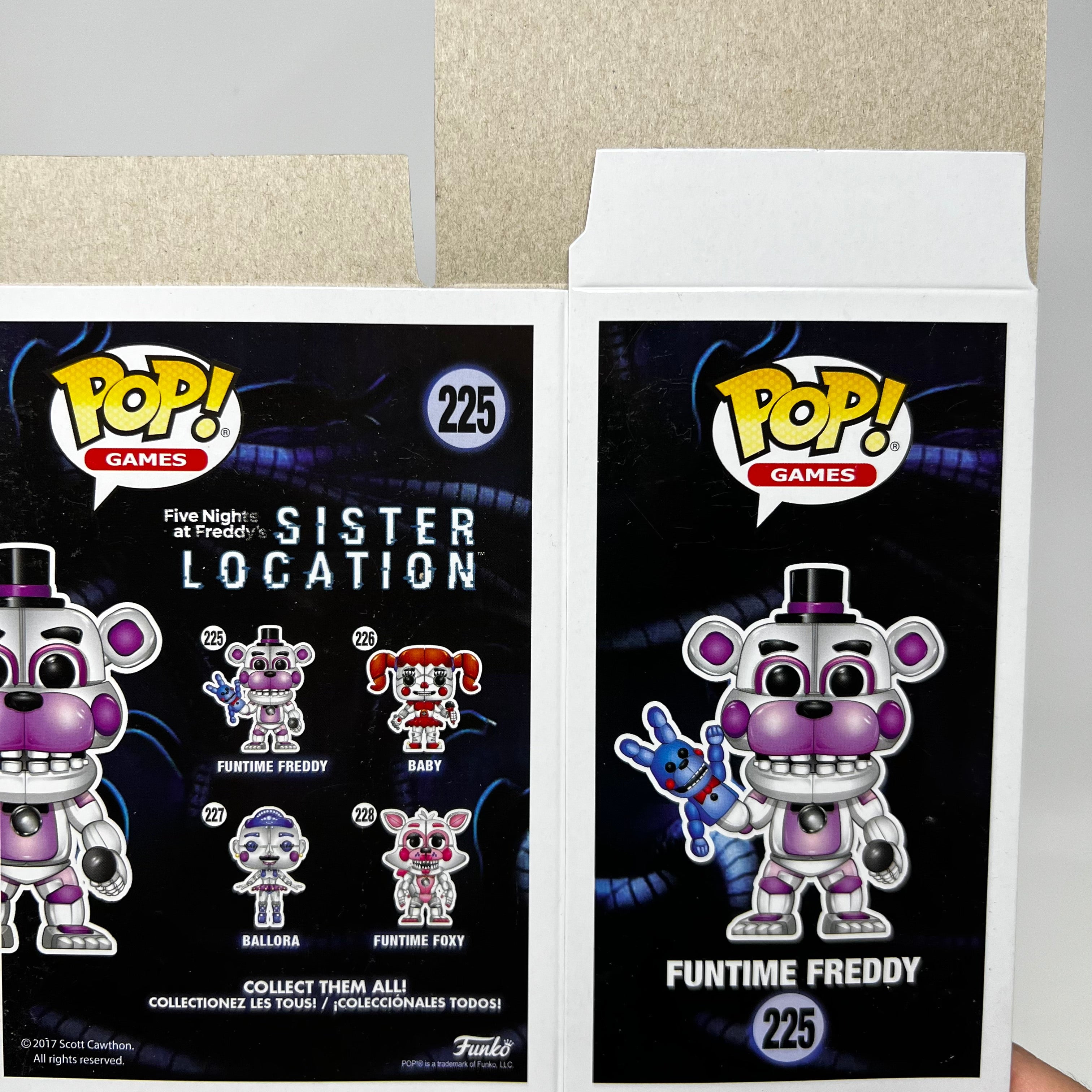 Funko Pop! FNAF Sister Location Funtime Freddy #225 – Undiscovered