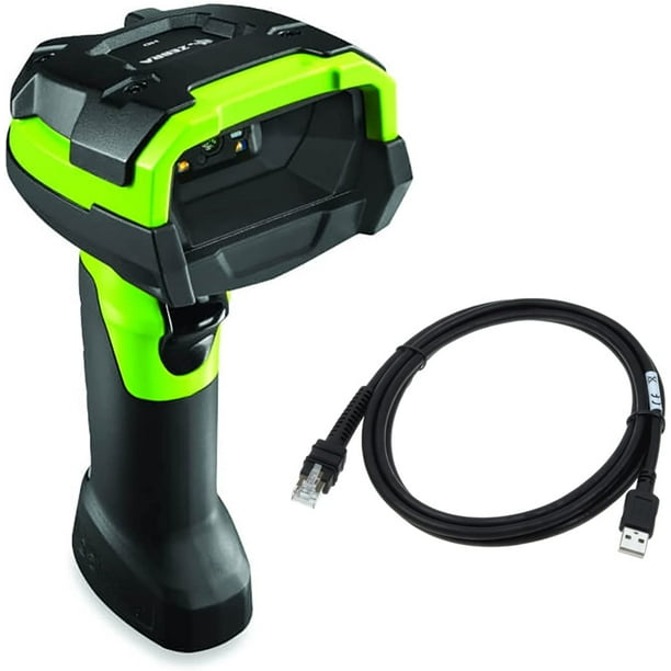 Zebra DS3608DP UltraRugged Handheld Corded Barcode Scanner Serial