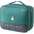 thumbnail image 2 of Empty First Aid Kit Travel Waterproof Medicine Bag Portable Medicine Large Capacity Medicine Kit First Aid Bag Storage Medical Box Box for Home Office Camping, 2 of 5