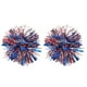 thumbnail image 2 of Decoraciones para el Día de los Caídos, decoraciones para el 4 de julio, decoraciones patrióticas, aretes con bandera roja, blanca y azul para mujer, aretes colgantes del 4 de julio para mujer, aretes, 2 of 6