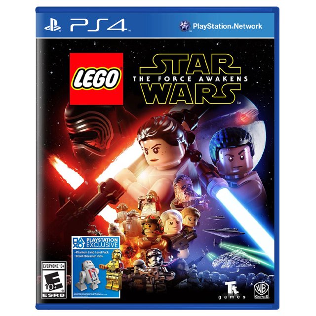 VIDEOJUEGO PS4 PLAY STATION 4 LEGO STAR WARS THE FORCE AWAKENS FORMATO FISICO
